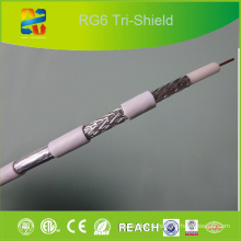 2015 Xingfa a fabriqué le câble Trishield RG6